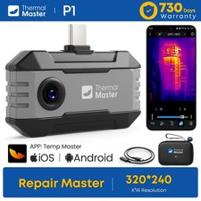 320*240 iPhone&Android Phone P1 Thermal imager 600℃ Infrared Thermal Camera 25Hz