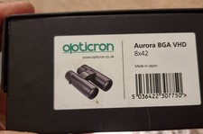 OPTICRON AURORA BGA VHD 8x42 BINOCULAR. Fabulous Japanese optics 