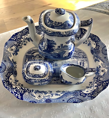 Spode blue italian tea - italian,