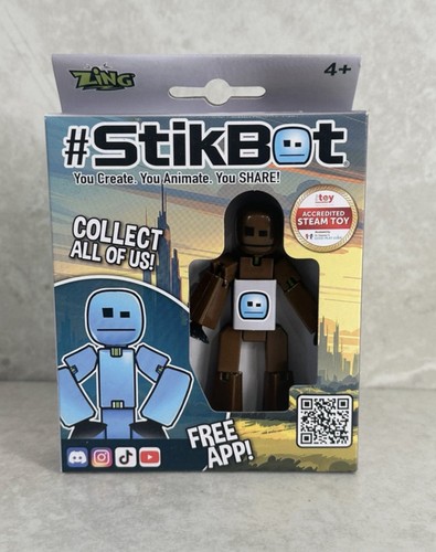 Stikbot brown stop motion - brown,