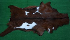 Luxury Goat hide Rug Hair on