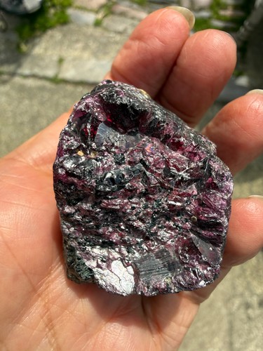 Garnet crystal raw rough - crystal,