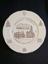A Vintage Bone China Leicestershire 150 Year Constabulary Commemorative Plate