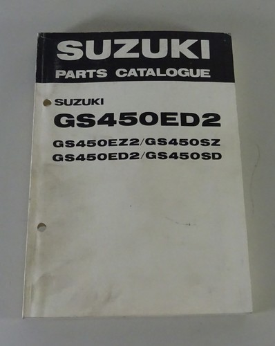 Parts catalogue suzuki 450 - parts,