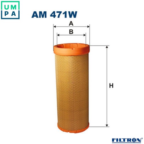 Secondary air filter 471w - filter, am