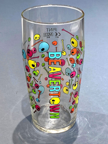 Beavertown pint glass - 1,