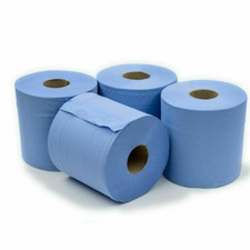 24 BLUE ROLL Centre Feed Rolls