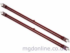 2 x 1.2 kW 1200 Watt R7 Ruby Quartz Halogen Infrared Outdoor Heater Element Bulb