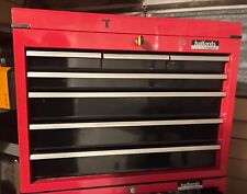 Halfords 7 Drawer Top Chest - RED