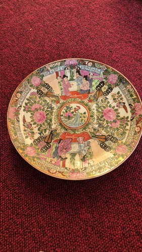 Chinese pattern plate - chinese, stamp