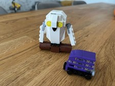 Two LEGO Harry Potter Make and Take Builds - Hedwig and Knight Bus - Rare