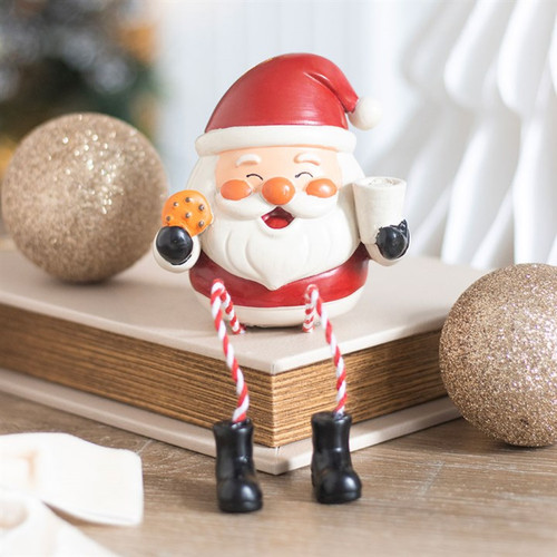 Jolly santa shelf sitter - jolly,