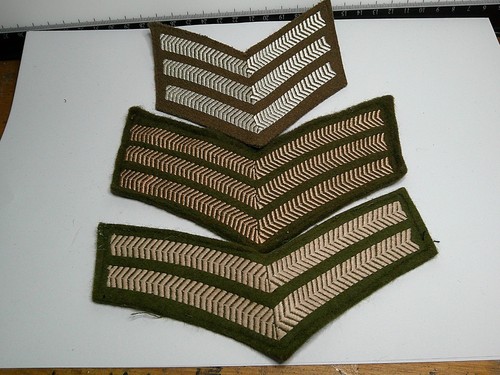 British army rank strip - 3,