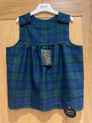 Kid girl s tartan pinafore - kid's, girl's