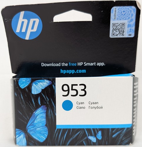 953 cyan printer ink - cyan,
