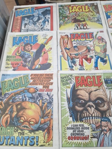 Eagle comic 1986 - comic, job