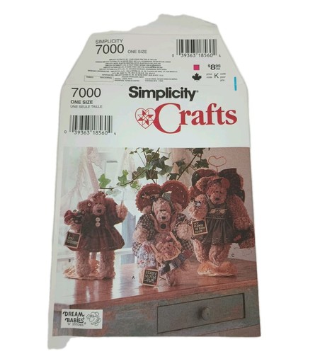 Simplicity 7000 sewing pattern - sewing,
