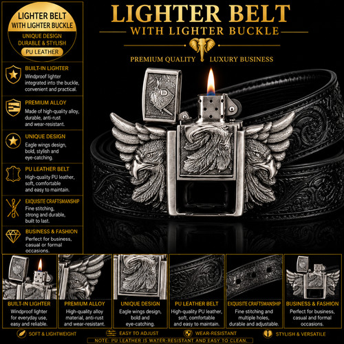 Men eagle belt - eagle,