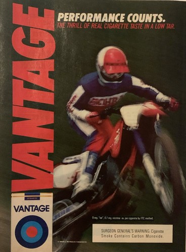 1985 vantage cigarettes print - 1985,