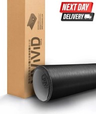 VViViD BRUSHED BLACK STEEL PREMIUM + VINYL WRAP TOP QUALITY / NEXT DAY DELIVERY
