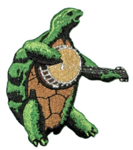 Terrapin turtle with banjo - turtle,