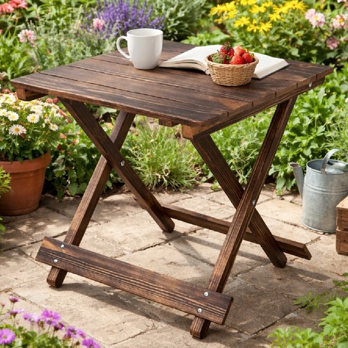 Small wooden plant - plant, stand