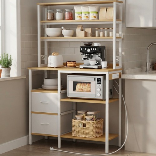 Yitahome bakers rack with - bakers,