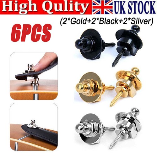 Guitar strap locks locking - strap,