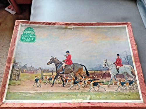 Victory jigsaw vintage wooden - victory,