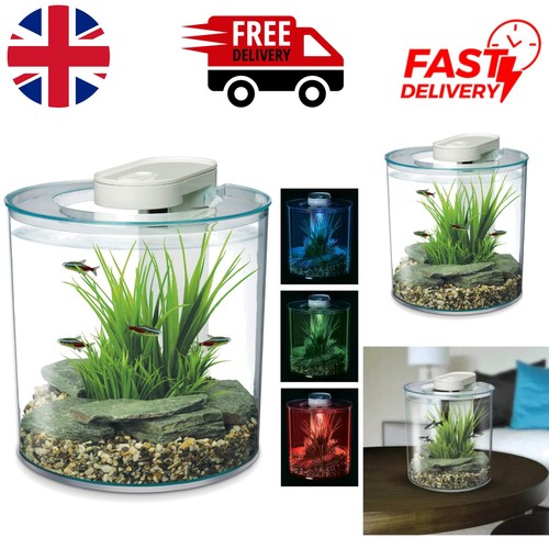 Stylish 10l round aquarium - 10l,