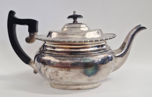 Vintage art deco heavy silver - art,