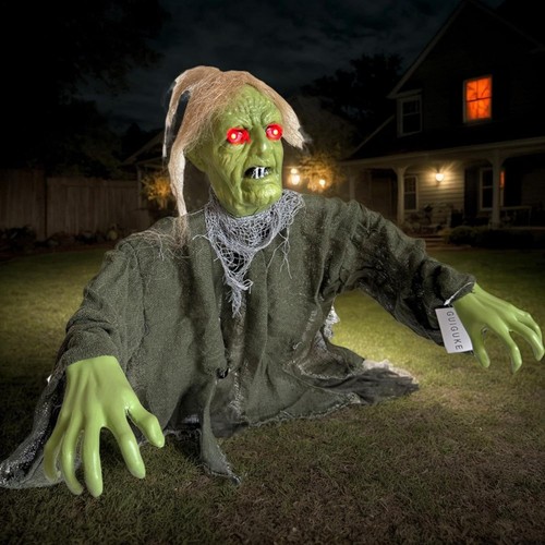 Halloween animatronic zombie - halloween,