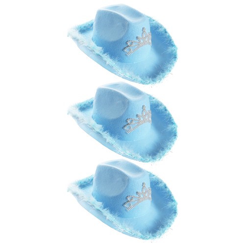 Baby blue cowboy - cowgirl, hats