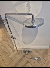 Mira Shower Mixer Shower With Chrome Riser And Large Shower Head