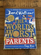 The World’s Worst Parents - David Walliams Signed 1st Edition Book