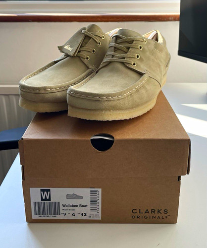 Clarks originals wallabee boat - clarks,