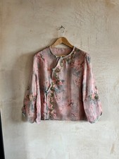 vintage chinese style silk top