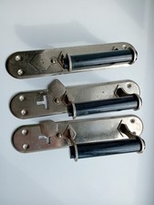 Vintage metal door handles