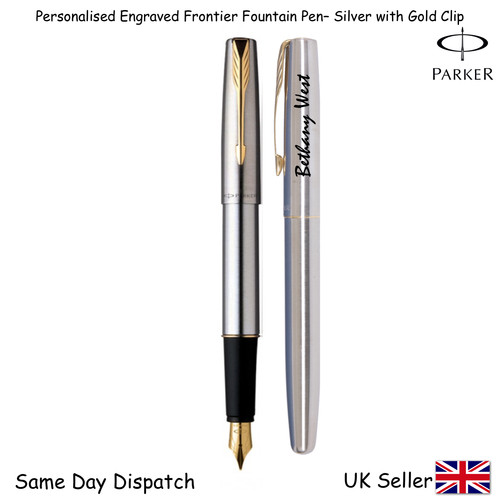 Personalised engraved parker - engraved,