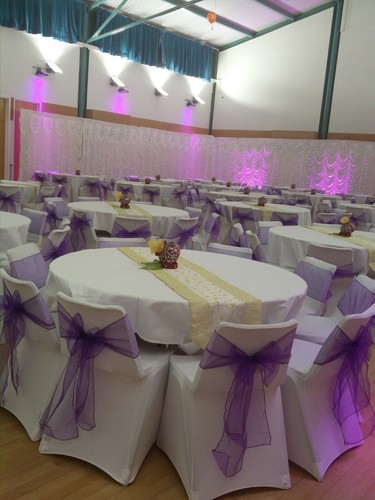 400 cadbury purple organza - cadbury,
