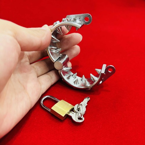 Steel chastity device ring - chastity, 2