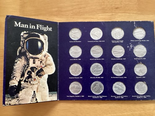 Vintage 1970s man flight - vintage,