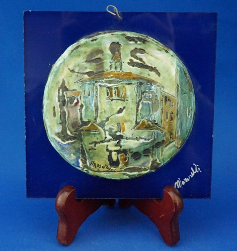 Lava stone enamel - , majolica