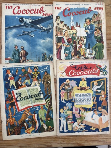 Vintage cadbury cococub - 4x,