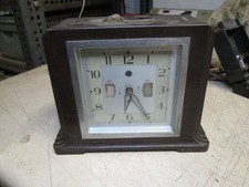 Vintage Electric Bakelite Smits alarm clock and Goblin mantel clock