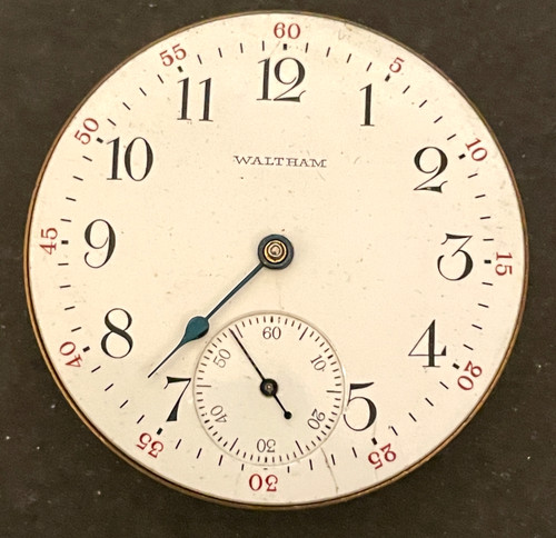 Antique 1908 waltham traveler - antique,