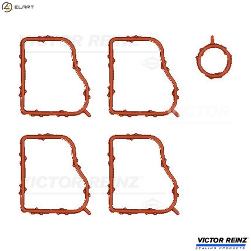 Gasket set cylinder head - set, cover