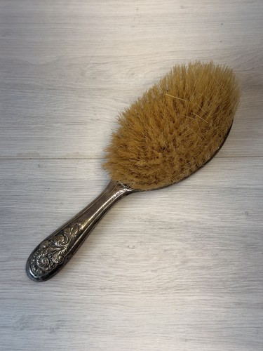 Antique silver plated hair - silver,