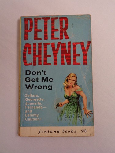 Peter cheyney don get me - peter, don't