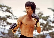 Large bruce lee poster - bruce,